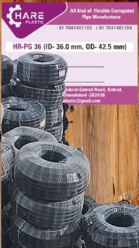 HDPE Flexible Corrugated Conduit Pipe