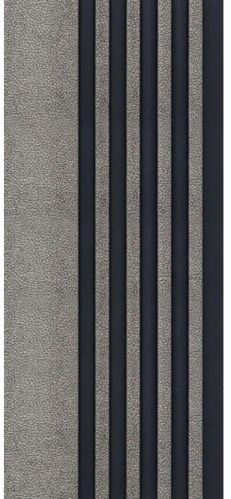 Premium-grade meraki mrl 202 charcoal louver 2896 Mm X 127 Mm