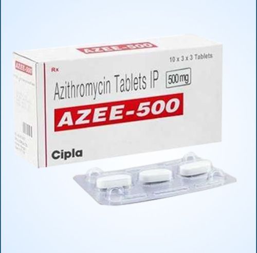 Cipla Azee 500 Mg Tablets, Packaging Type : Strips