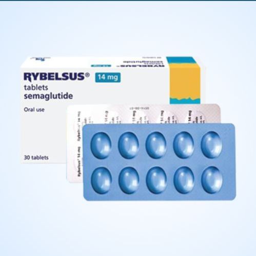 Rybelsus 14 Mg Tablets, Color : Blue, Packaging Type : Strips