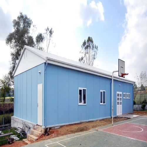 Polished Galvanized Steel Pre Fabricated Low Cost Buildings