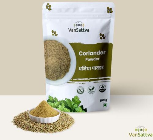 Vansattva 100gm Coriander Powder, Color : Green 2%