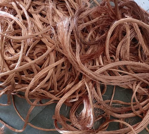 Copper Cable Scrap, Color : Brown, Length : 90-120mtr