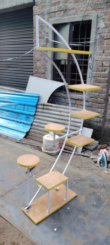 Color Coated Metal Customized Flower Pot Stand