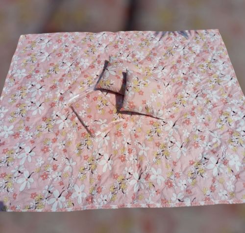 PT Cotton Double Bed Bedding Set, Color : Multicolor