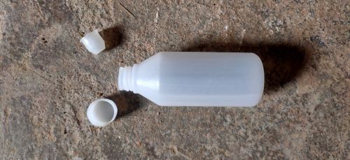 HDPE Bottles, Color : White, Cap Type : Screw Cap