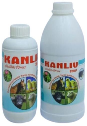 1 Litre Kanliv Animal Liver Syrup, Packaging Type : Bottle