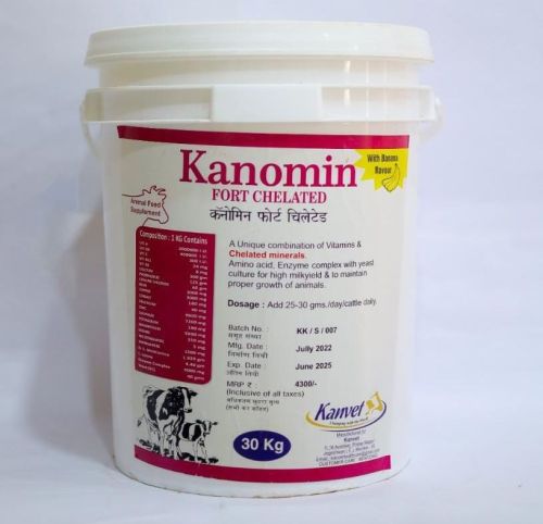 Kanomin Fort Chelated Powder, Packaging Type : Bucket