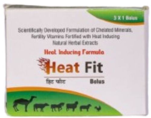 Heat Fit Bolus, Packaging Type : Box for Animals Use