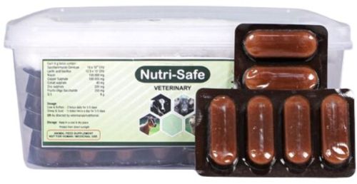 Nutri Safe Veterinary Tablets, Packaging Type : Box for Animal Use