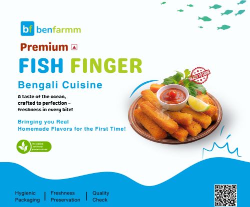 Fish Fingers, Brand Name : Benfarmm Private Limited