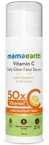 Mamaearth Face Serum, Form : Liquid, Packaging Type : Plastic Bottle