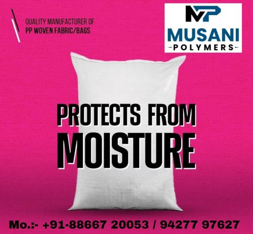 Musani Polymers Printed Plastic PP Woven Rice Packaging Bag