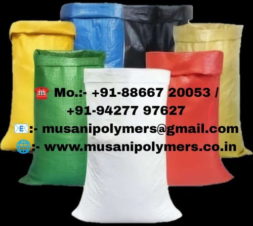 MUSANI POLYMERS Plain Polypropylene (PP) PP Leno Bag