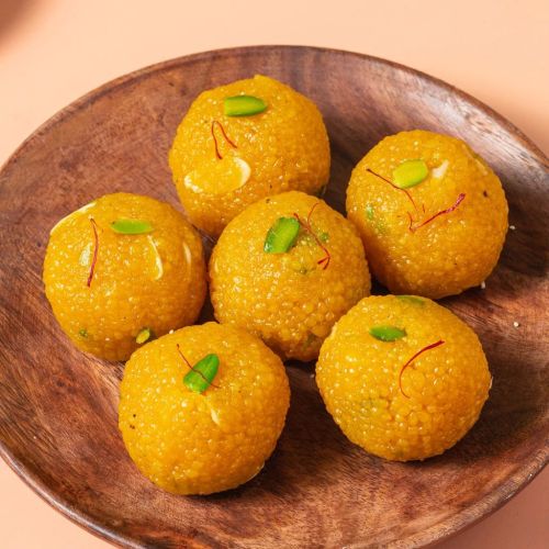 Boondi Laddu, Color : Yellow, Orange, Taste : Sweet