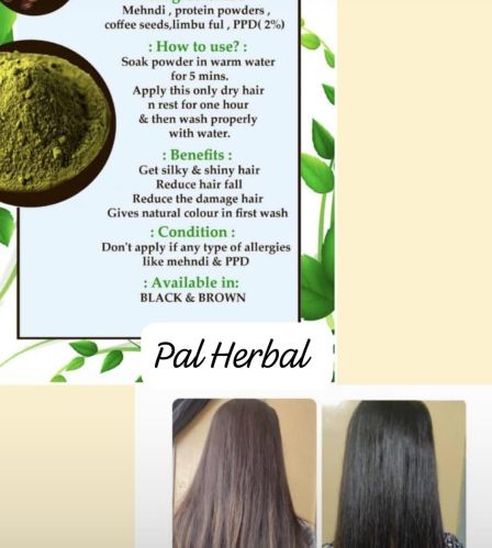 Herbal Mehandi Hair Color Powder, Color : Green