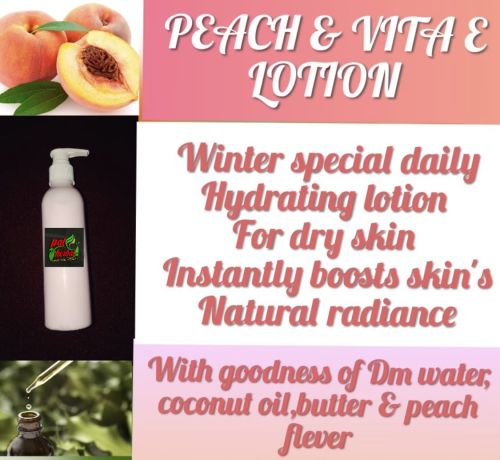 Herbal Peach And Vita E Lotion Cream