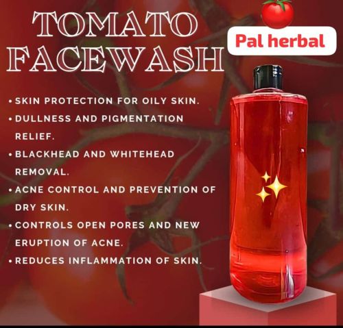 Tamato Vitamins Etc Herbal Tomato Facewash, Form : Liquid