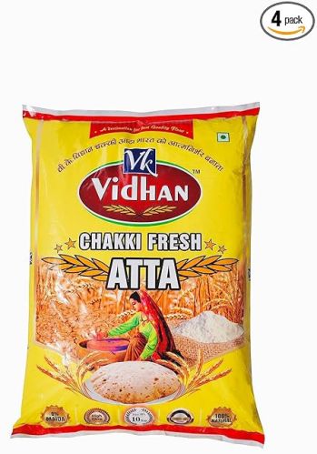 Chakki fresh atta, Brand Name : V.K Vidhan, Packaging Type : Bag
