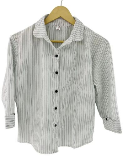 Cotton Stripped Shirt M