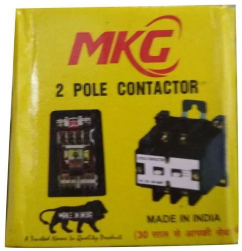 Mkg 2 Pole Contactor, Voltage : 220v For Industrial