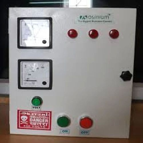 50Hz Mild Steel Three Phase Motor Starter, Color : Grey