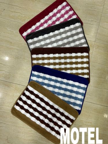 Woven Motel Bath Mat Modern
