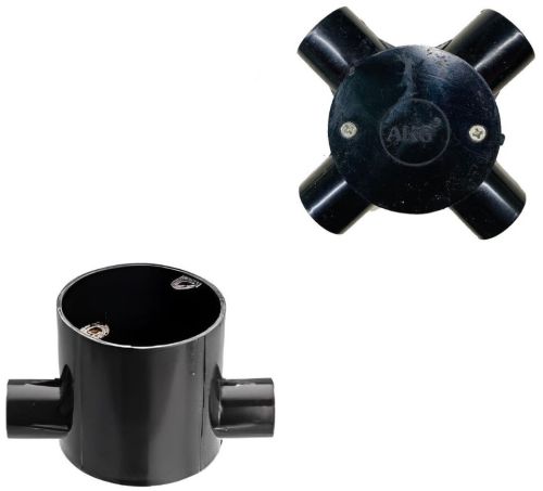 Akg 4-way PVC Flameproof Deep Junction Box