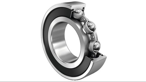 Polished Stainless Steel Deep Groove Ball Bearing, Color : Silver