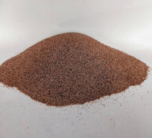 Brown Garnet Sand, Packaging Type : PP Bags, Grade : 30/60 80