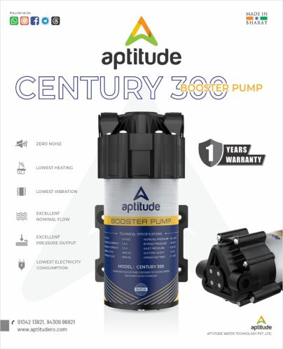 Aptitude Century 300 Booster Pump for Industrial