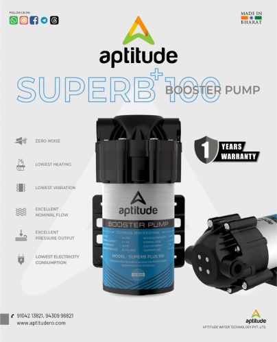 Electric Aptitude Superb Plus 100 Booster Pump for Industrial