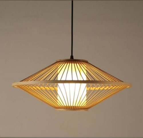 12 Diameter Bamboo Hanging Lamp, Voltage : 220V