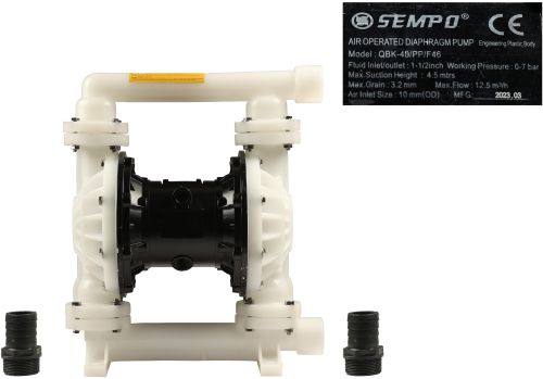 Sempo P-1 Pneumatic Diaphragm Pump IMPA 591611 – ½