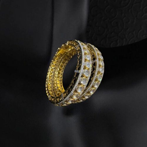 Polished Silver Eternal Grace Bangles, Color : Multi Color Standard