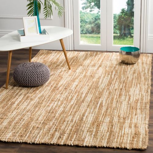 GookyGoods Natural Hemp Jute Rugs Modren All Size Avilable