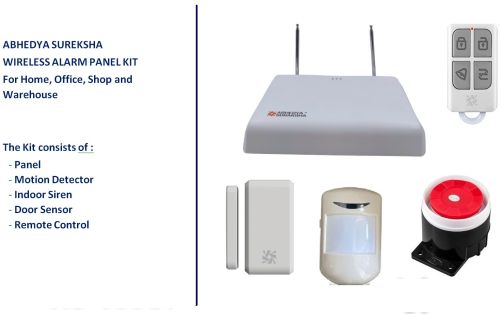 Abhedya Suraksha - Security Alarm System - For Office Warehouse Shop