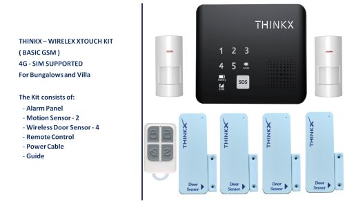 Thinkx Wirelex Kit Security Alarm System