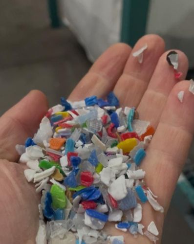 HDPE Flakes Mix Colors