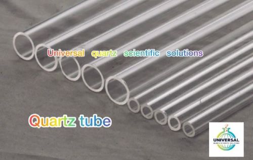 Quartz Tube, Color : Transparent Multisizes