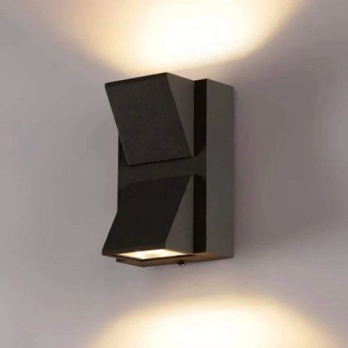 Aluminum LED Outdoor Wall Light, Lighting Color : Cool White