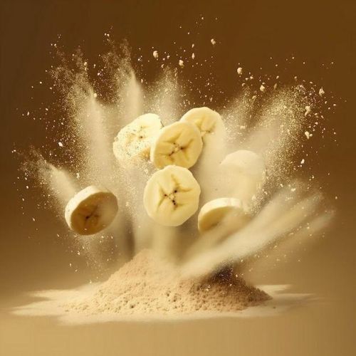 Natural Dehydrated Yellow Banana Powder, Color : Creamy-brown