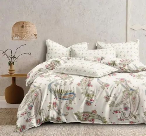 Printed Cotton Austym Collection Comforter Set, Color : Multicolors