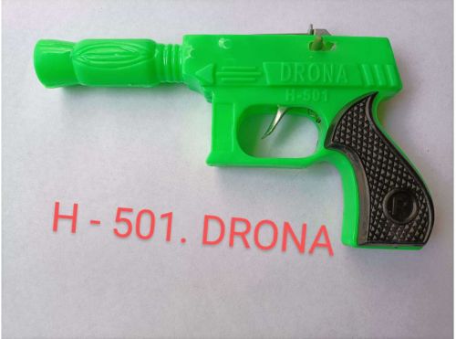 Polished H-501 Plastic Diwali Cracker Toy Gun, Color : Green