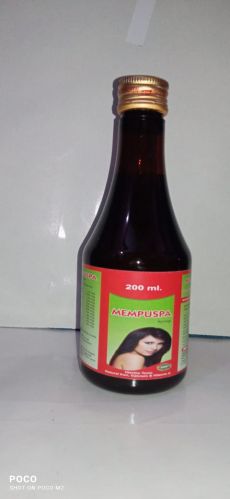 Abex Pharma Mempuspa Utrine Tonic, Color : Brown, Form : Liquid