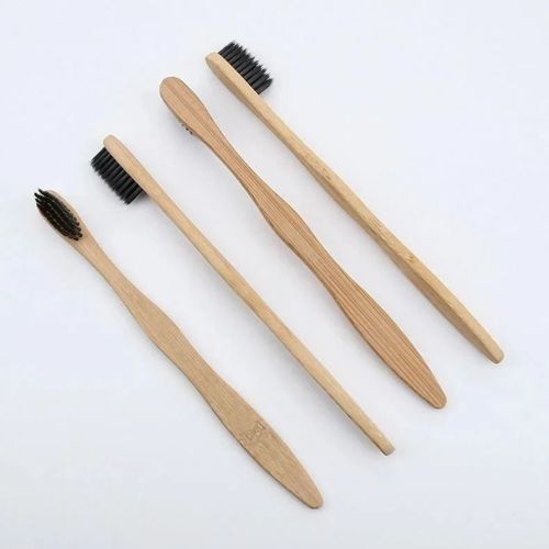 Bamboo S Curve Toothbrush L for Cleaning Teeths