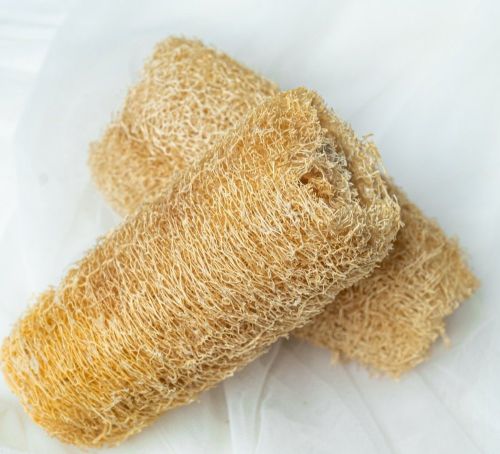 100% Biodegradable Material Eco Friendly Loofah, Color : Light Brown