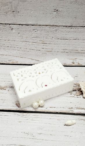 Organic Ingredient. Handmade Camphor Soap, Color : White