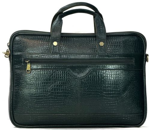 11 X 16 X 2 Inch Leather Laptop Bag