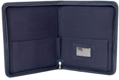 Designer Blue Print Jute File Folder A/4 for Keeping Documents